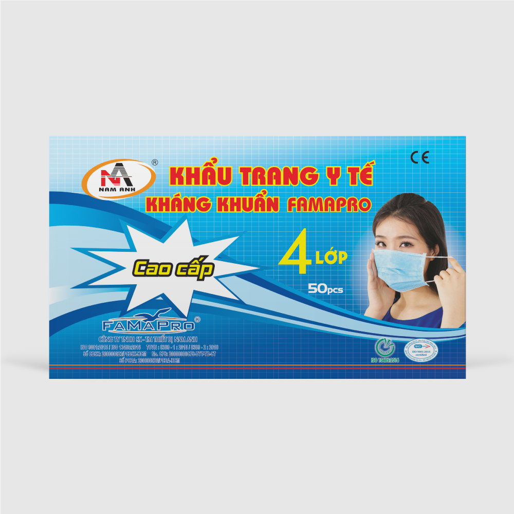 Khẩu trang y tế Cô Gái Famapro
