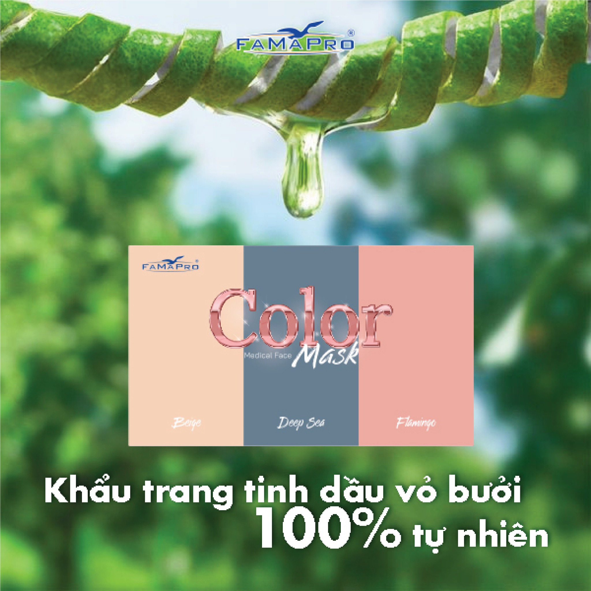Khẩu trang tinh dầu